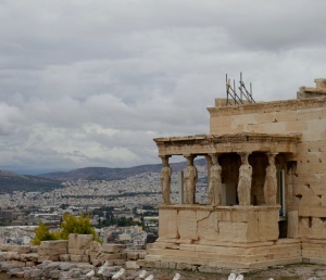The old Temple of Athena.